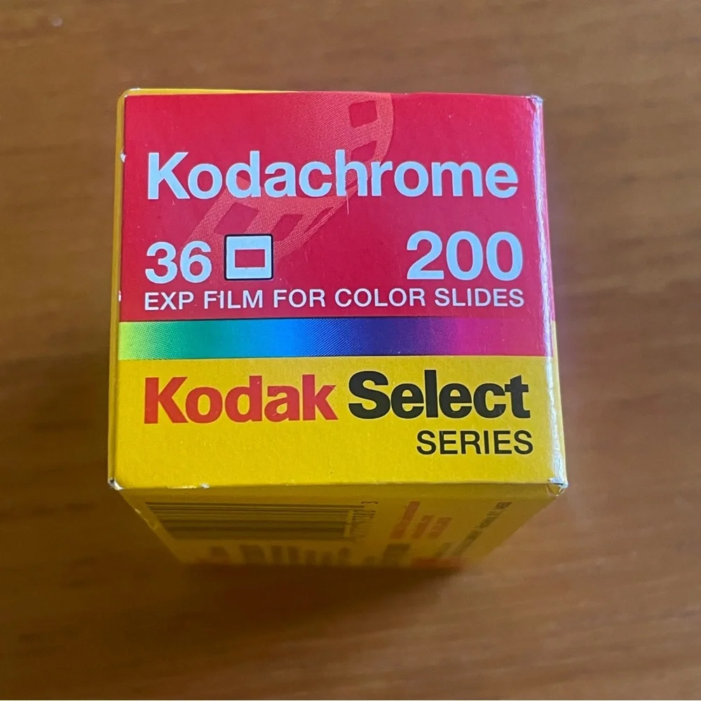 Kodak Select Series Kodachrome 200 Film - Red and Yellow